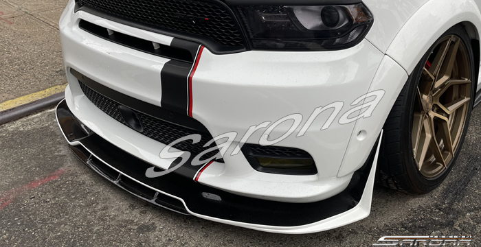 Custom Dodge Durango  SUV/SAV/Crossover Front Lip/Splitter (2017 - 2020) - Call for price (Part #DG-053-FA)